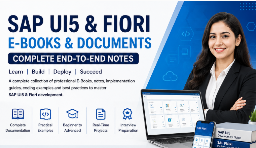 SAP Ui5 and Fiori EBooks and Documents and End to End Notes