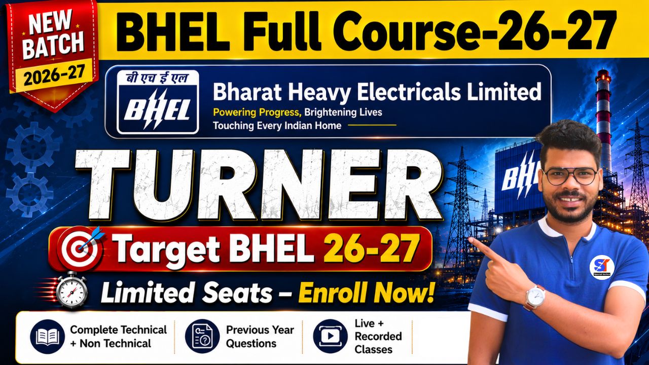 Target BHEL 2026-27 | Turner Special Batch.