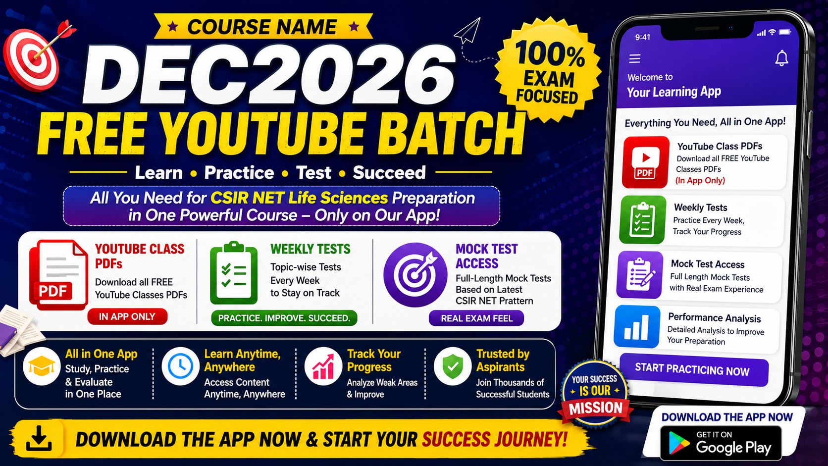 DEC-2026 YOUTUBE BATCH