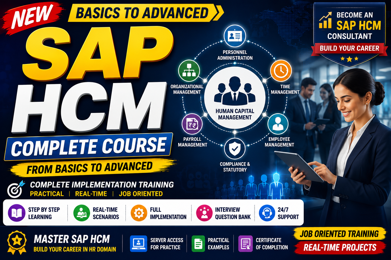 Learn SAP HCM from Scratch to Advanced | Complete Beginner to Expert Course