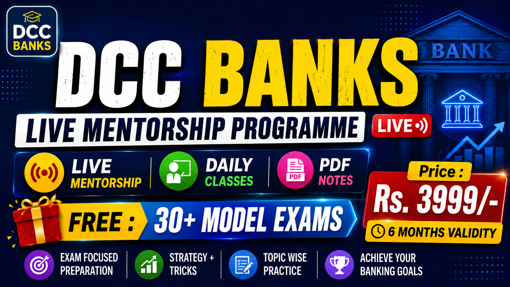 DCC BANK : LIVE MENTORSHIP