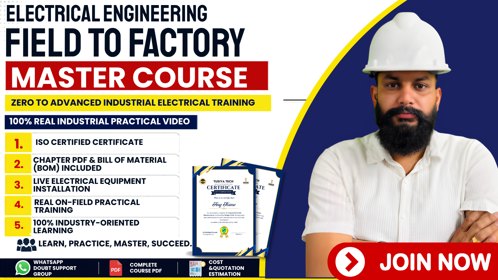 Electrical Engineering  Field To Factory Electrical Master Course