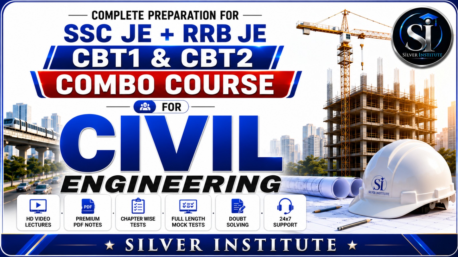 Civil Combo (SSC JE, RRB JE , CBT-1 & CBT-2)
