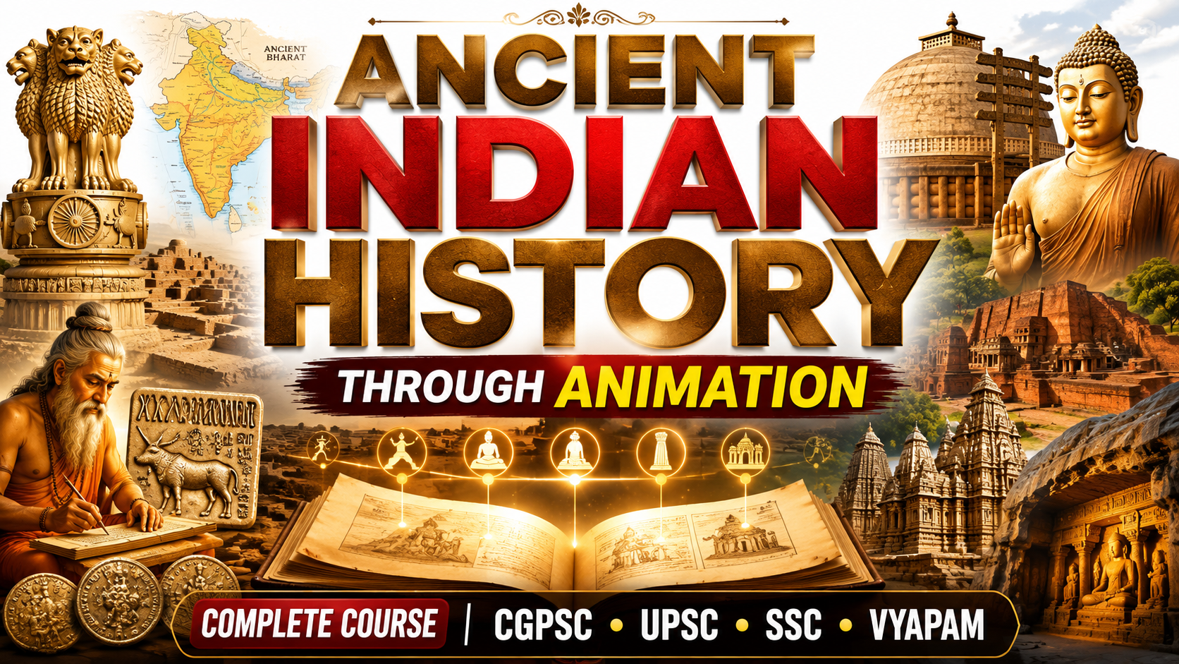 Ancient Indian History Through Animation
