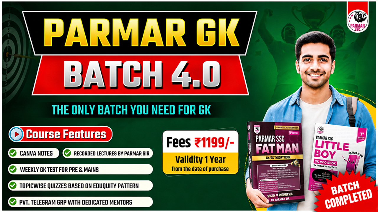 PARMAR GK BATCH 4.0