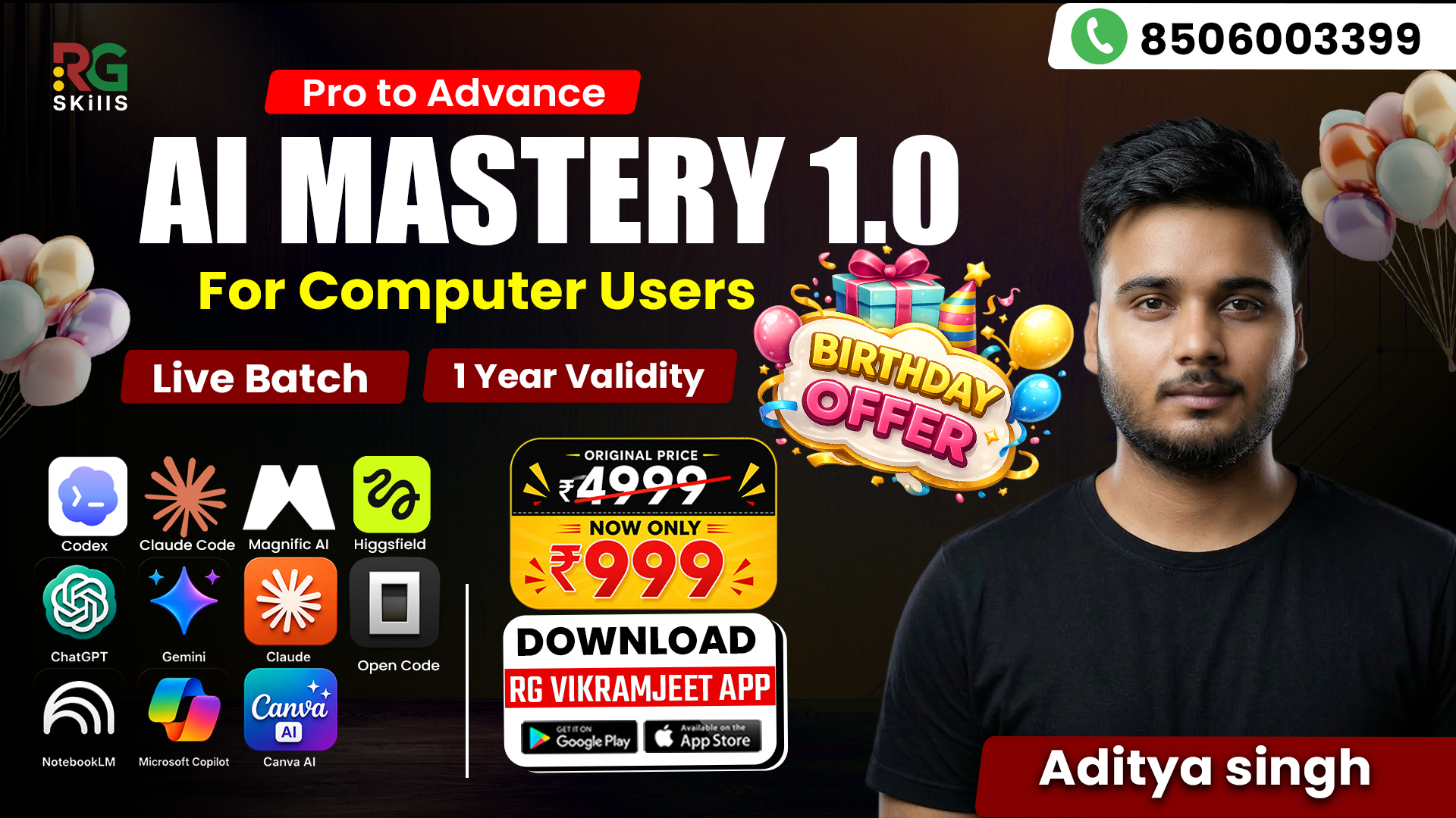 AI Mastery 1.0 By Aditya Sir
