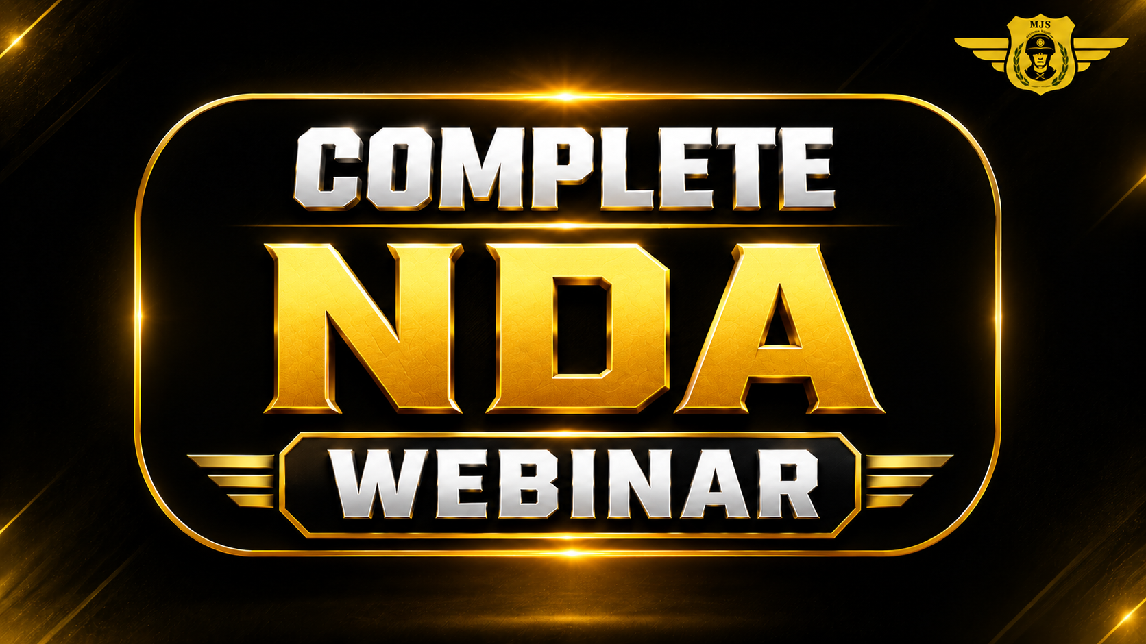  COMPLETE NDA (WEBINAR)