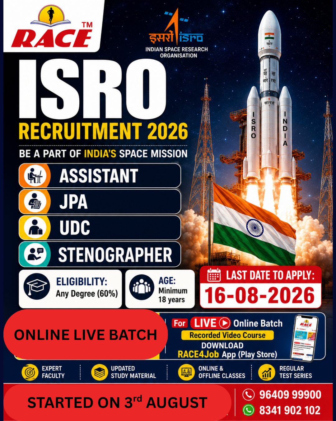 ISRO | EXCLUSIVE ONLINE BATCH 2026