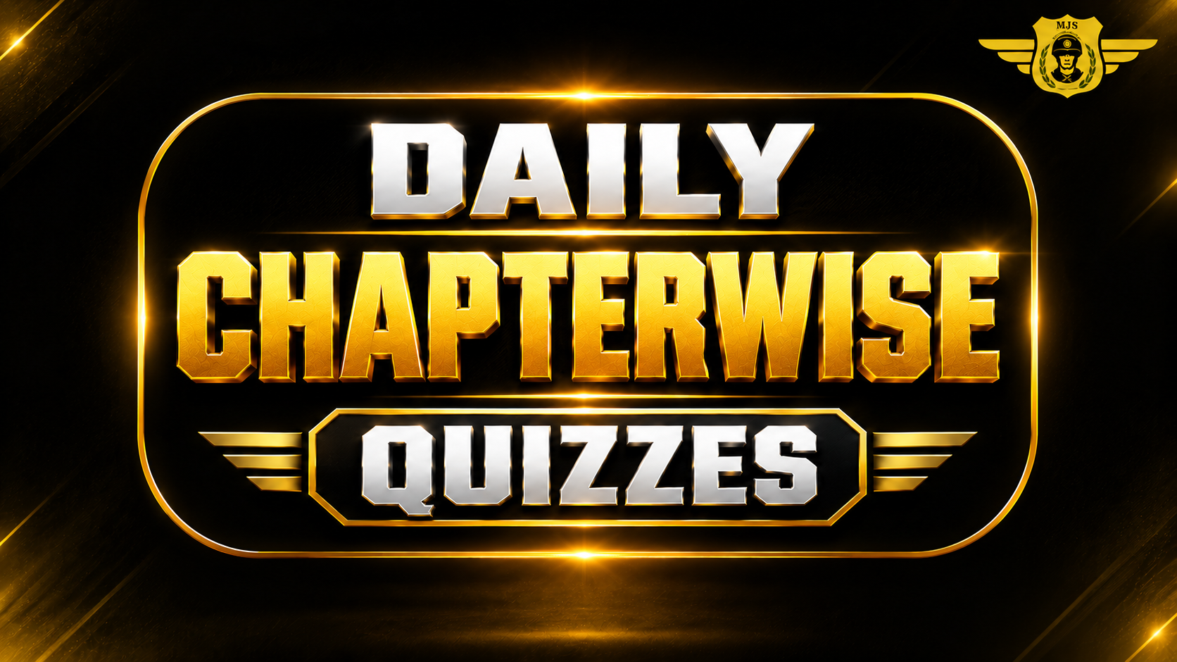 Daily Chapterwise Quiz 