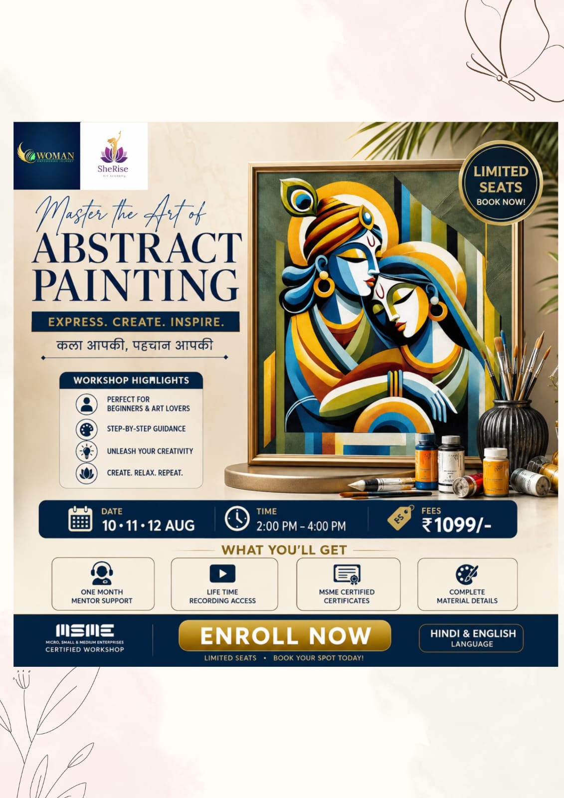 ABSTRACT PAINTING AUGUST 