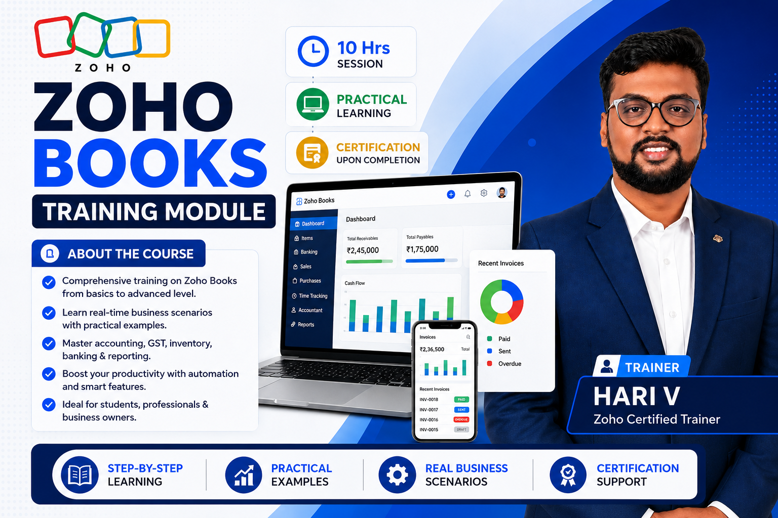 Zoho Books Mastery