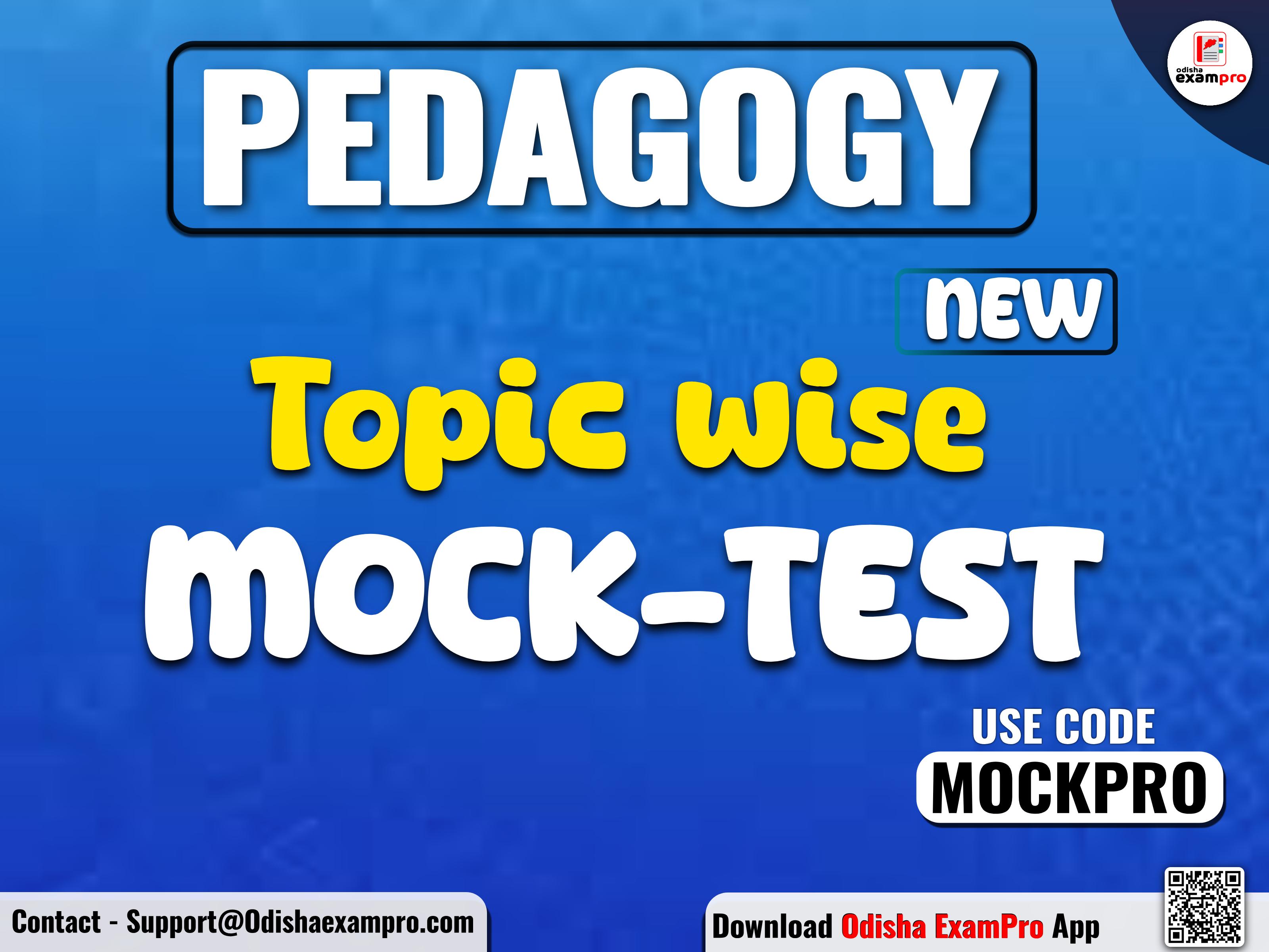 PEDAGOGY TOPIC WISE MOCK