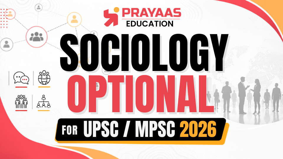 SOCIOLOGY Optional For UPSC/MPSC 2026