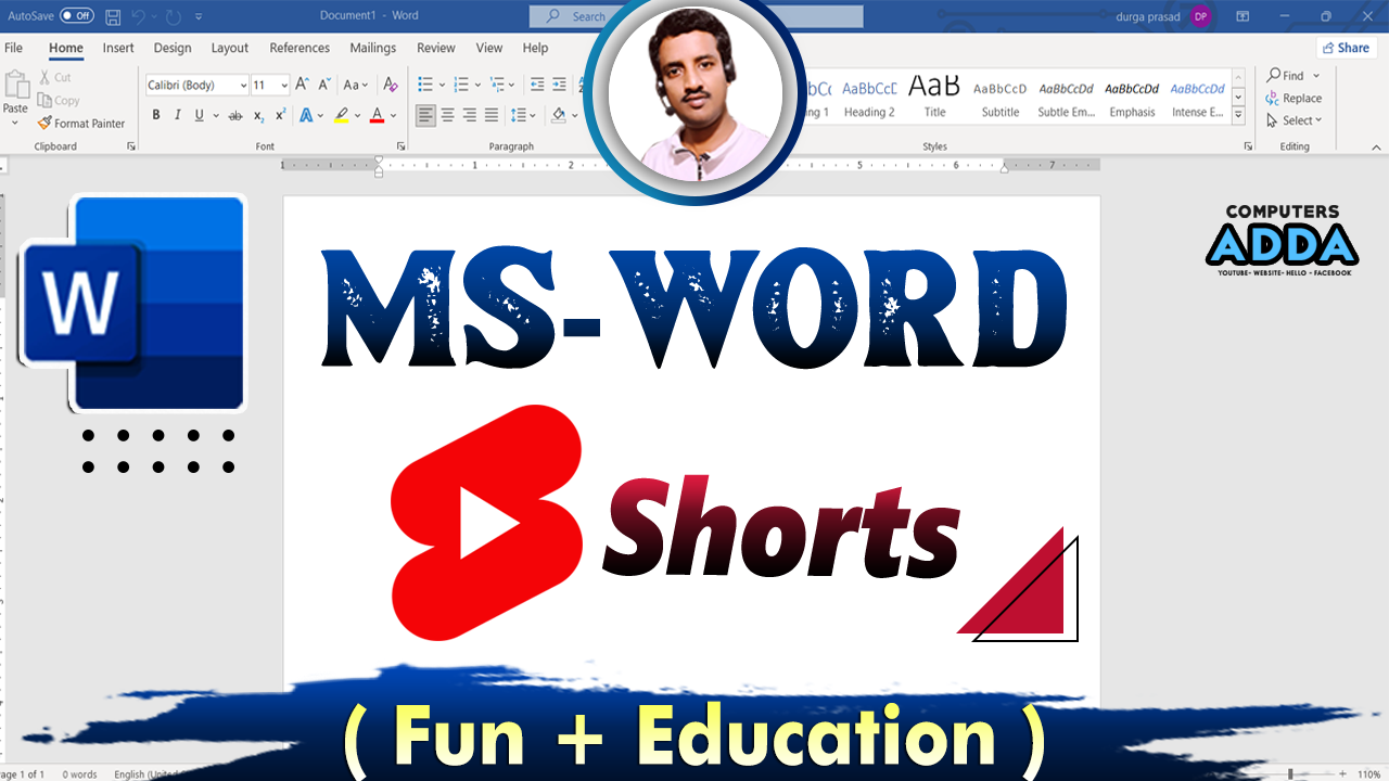 📝 Ms-Word Shorts