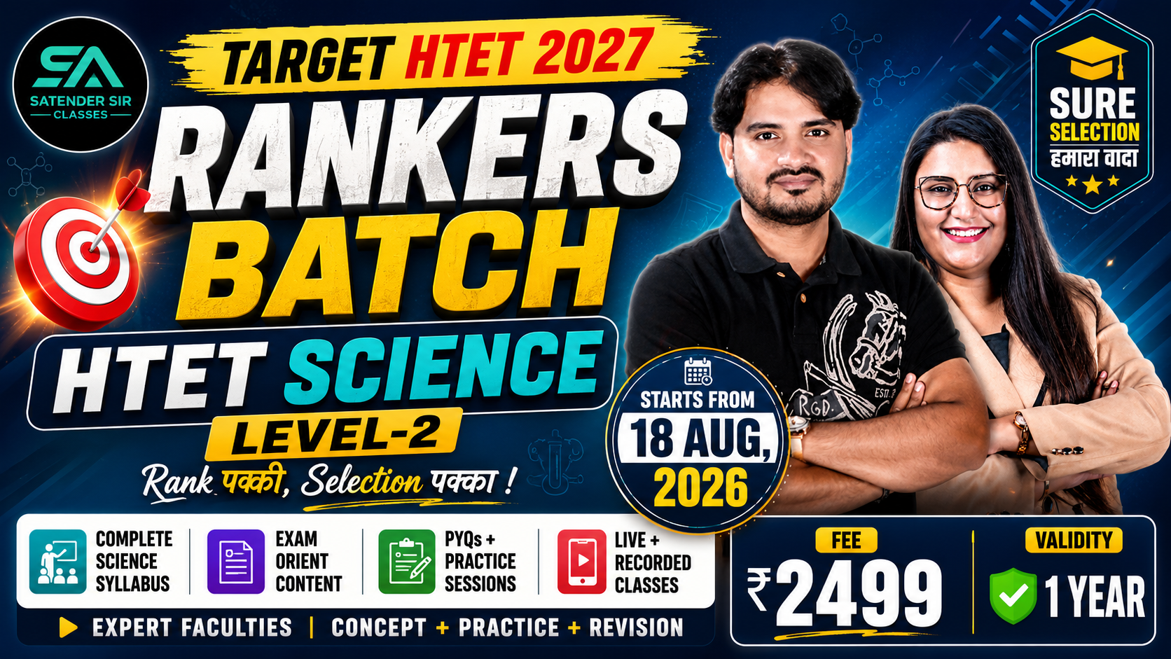 HTET 2027(LEVEL II)