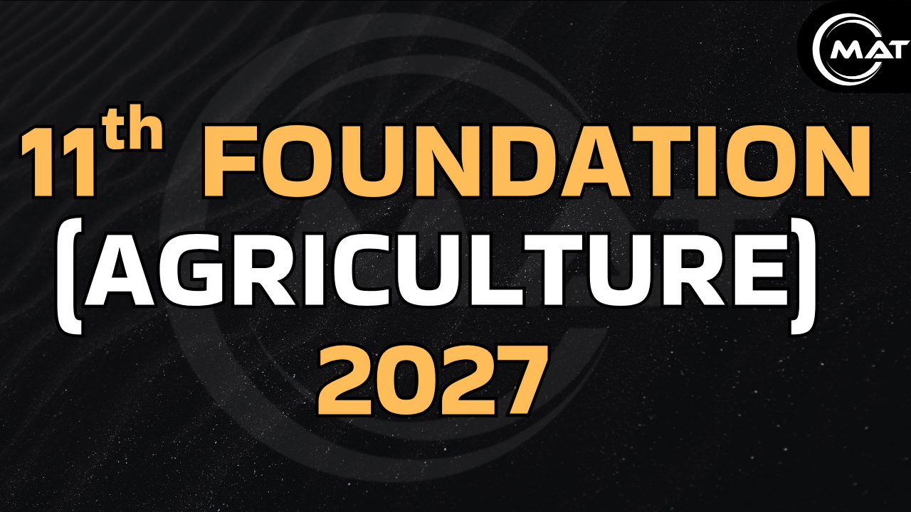 11th FOUNDATION AGRICULTURE 2027 