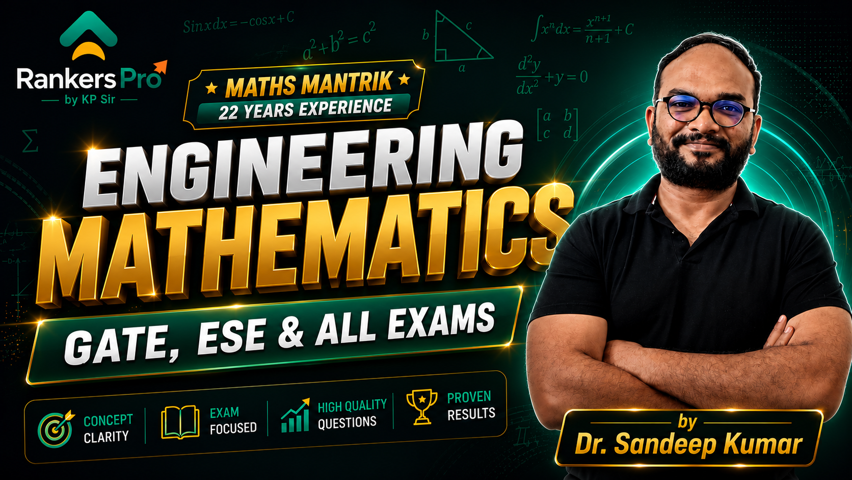 Engineering Mathematics | GATE | ESE | B.Tech | All Branches | All Exams
