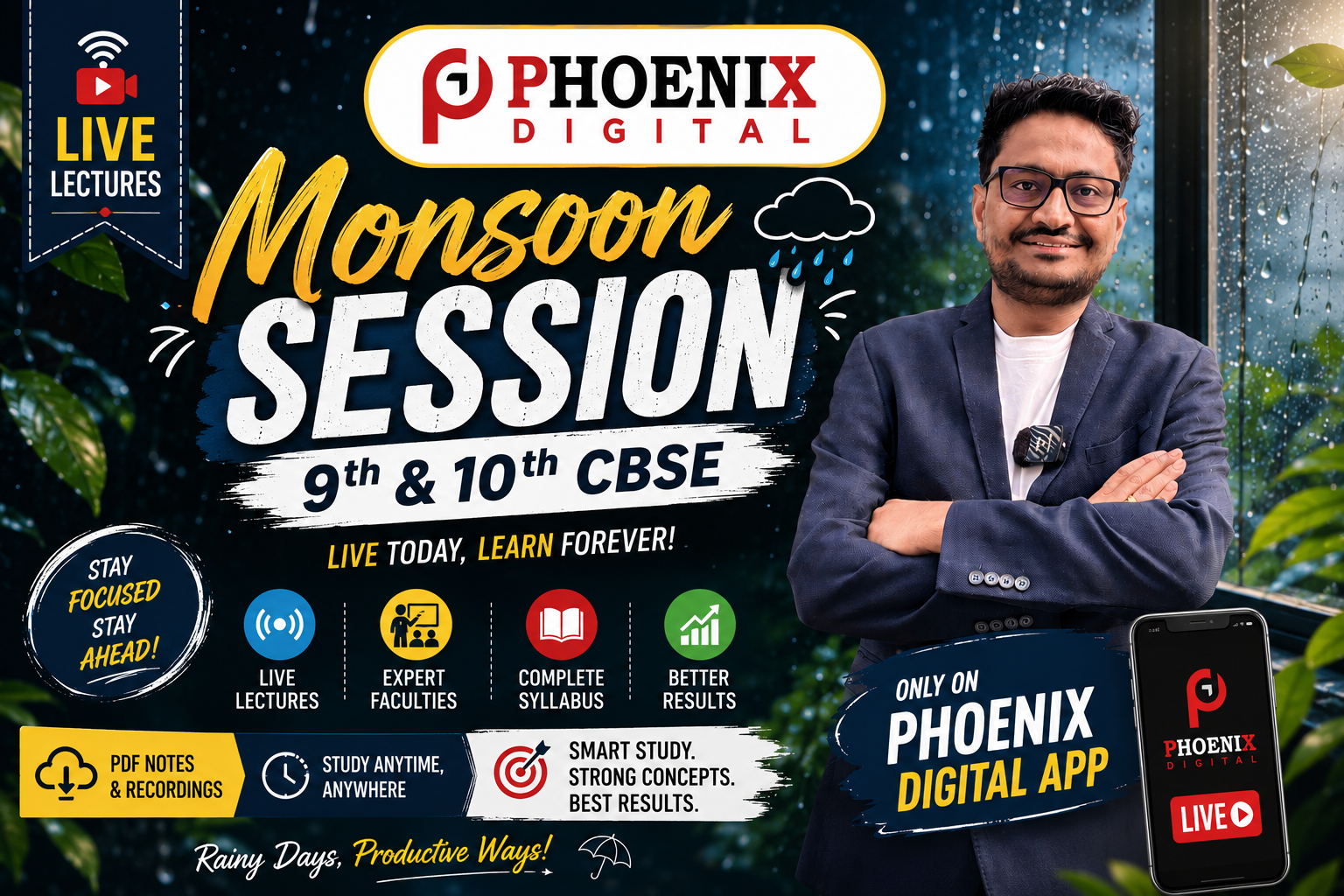 Monsoon Session CBSE 9th & 10th