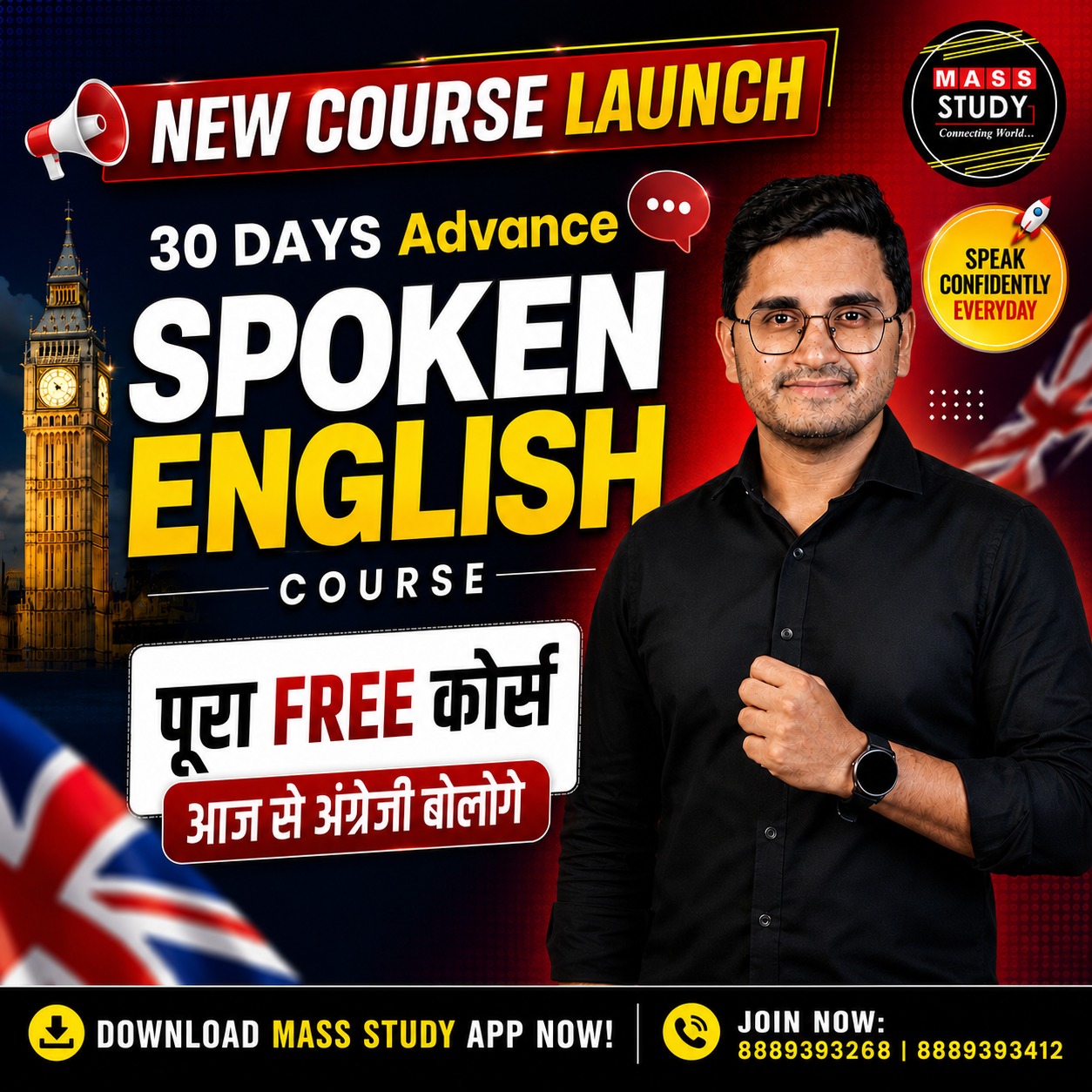 30 Days Advance Spoken English Course (PDF Notes)