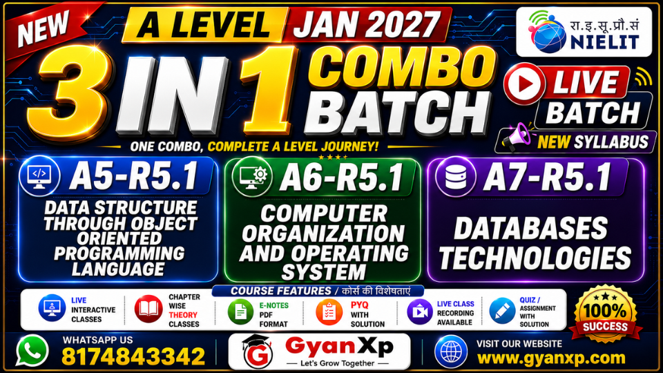 A Level 3 Subject Combo Pack (A5-R5.1, A6-R5.1 & A7-R5.1) | JAN 2027