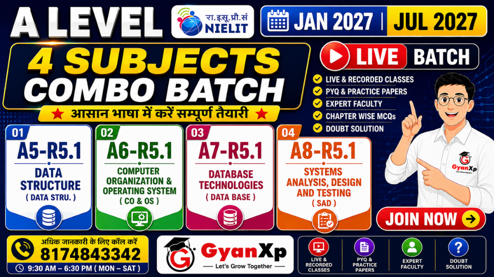 A Level 4 Subject Combo Pack (A5-R5.1, A6-R5.1, A7-R5.1 & A8-R5.1) | JAN 2027–JUL 2027