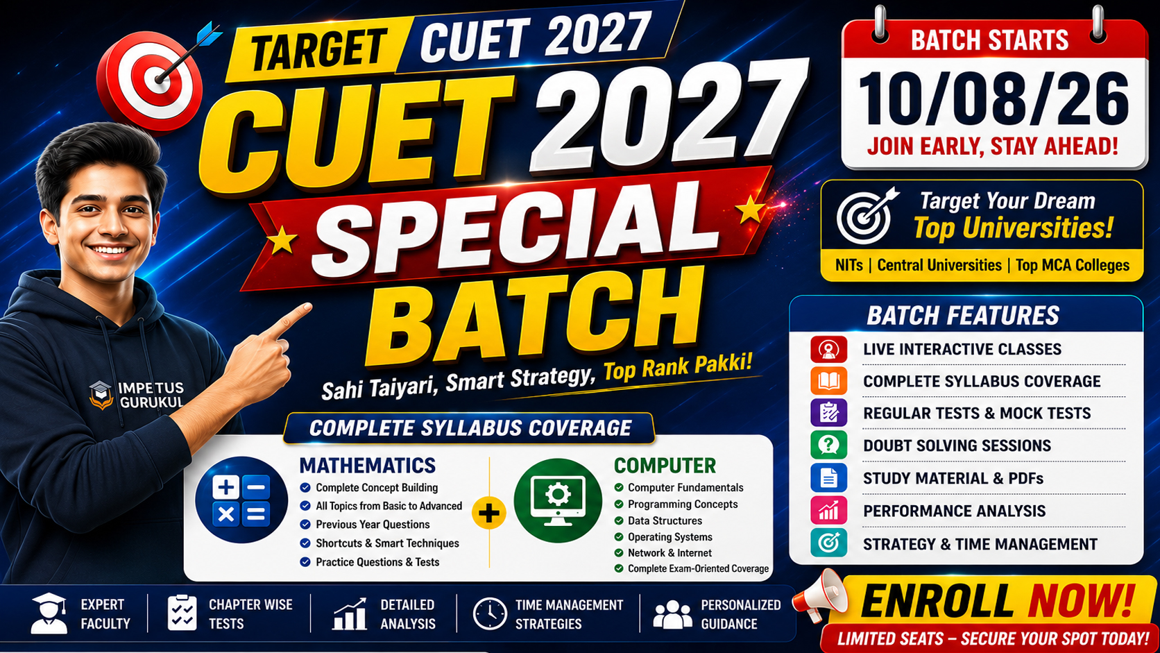 CUET 2027 Special Batch