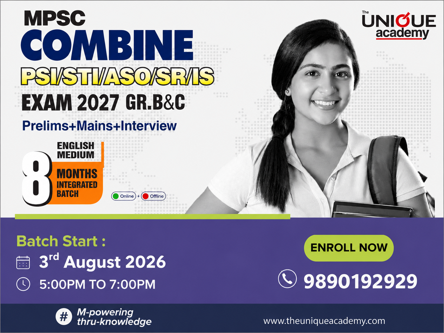 3rd AUG 2026 PSI/STI/ASO ENGLISH (ONLINE)