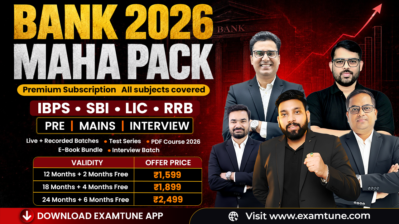 Bank Maha Pack | Complete Subscription for IBPS, RRB & SBI Exams 2026-27