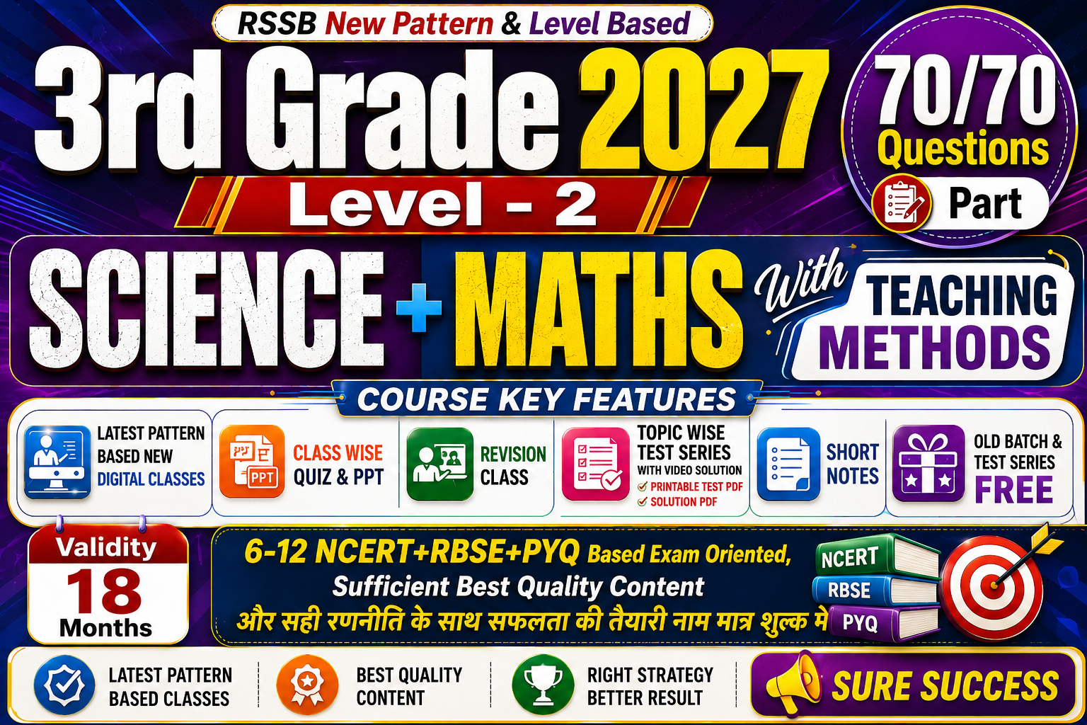  Science & Maths (3rd Grade 2027)