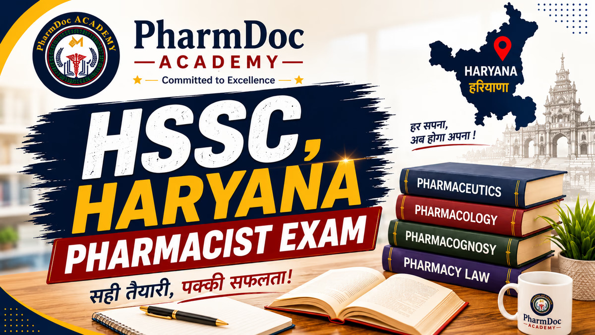 HSSC, Haryana Pharmacist Exam