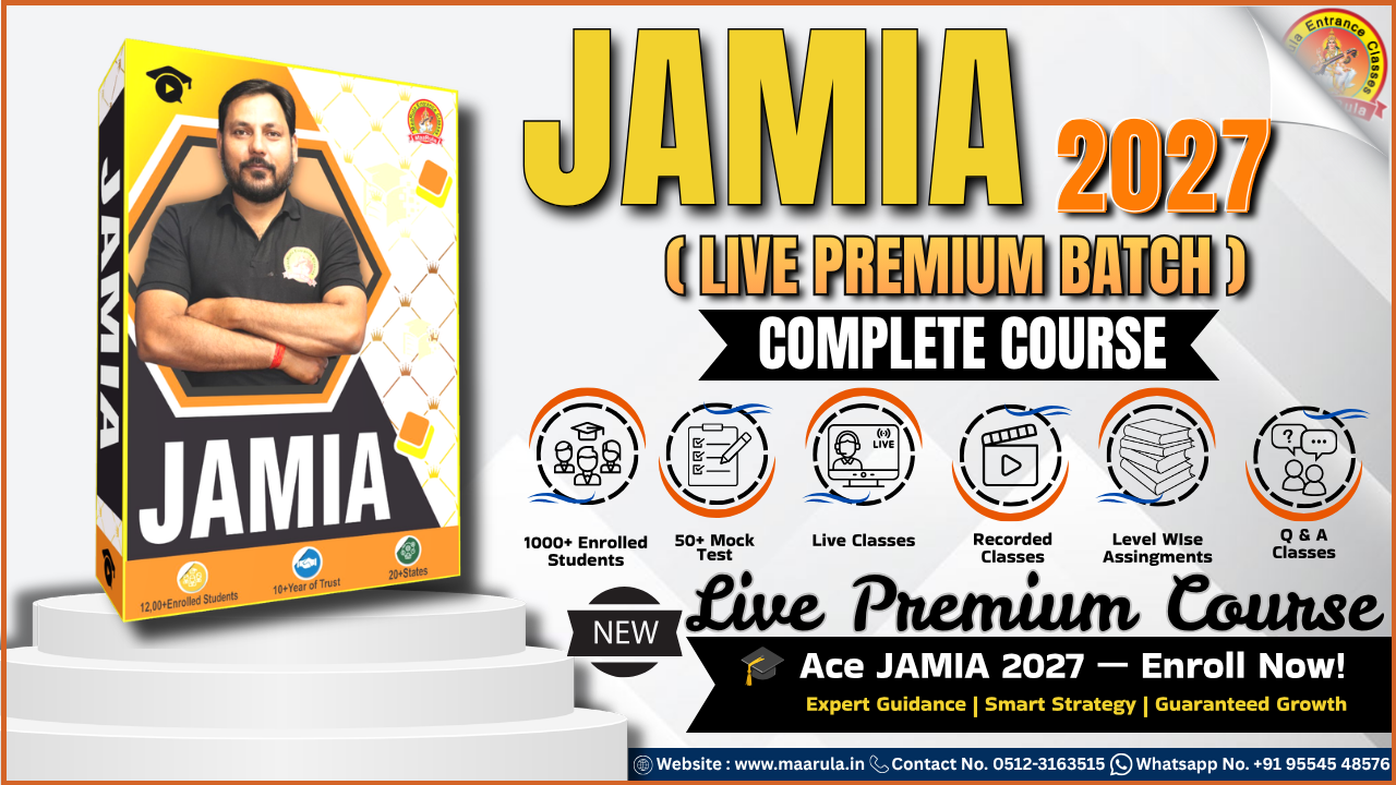 JAMIA-2027 VOD COURSE