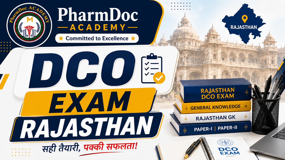 DCO Exam Rajasthan