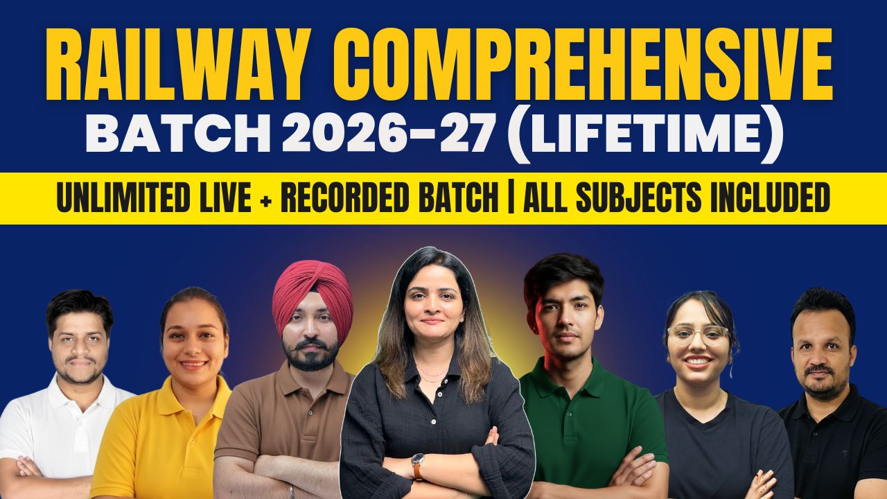 Railway Comprehensive Batch 2026-27 (LIFETIME)