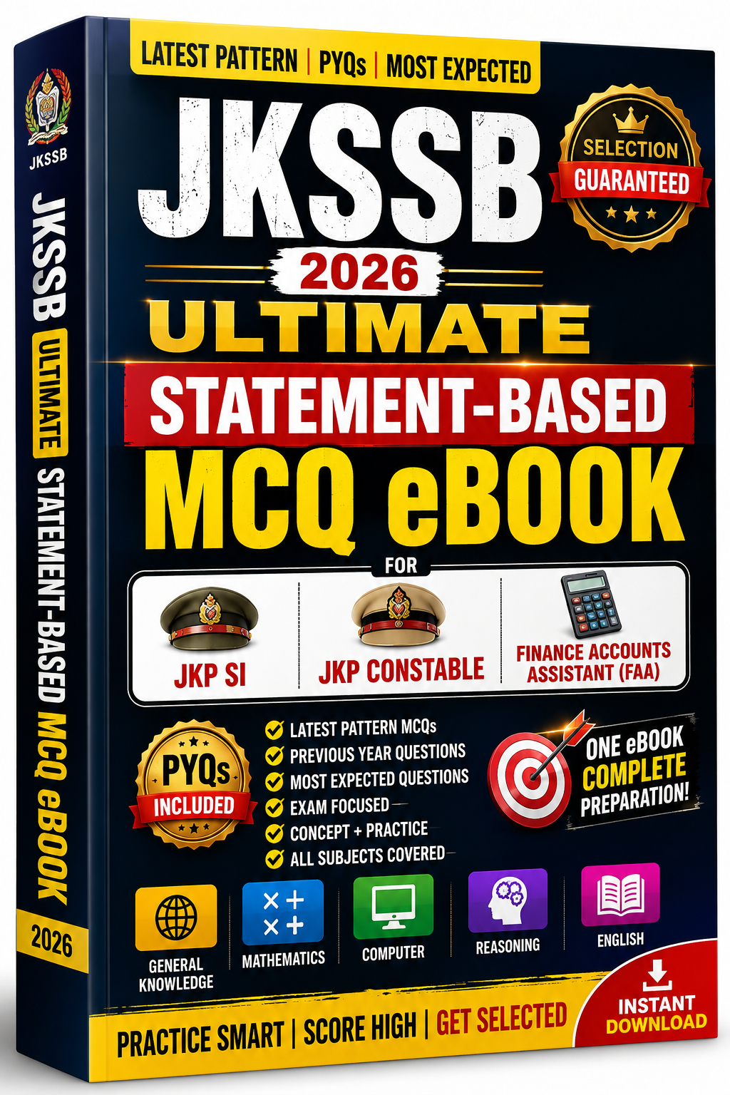 JKSSB 🎯 Latest Statement PYQs eBOOK.