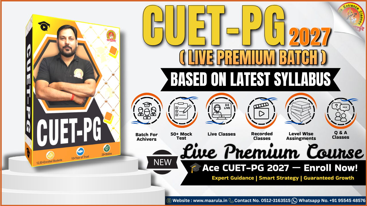 CUET-PG 2027 (VOD COURSE)