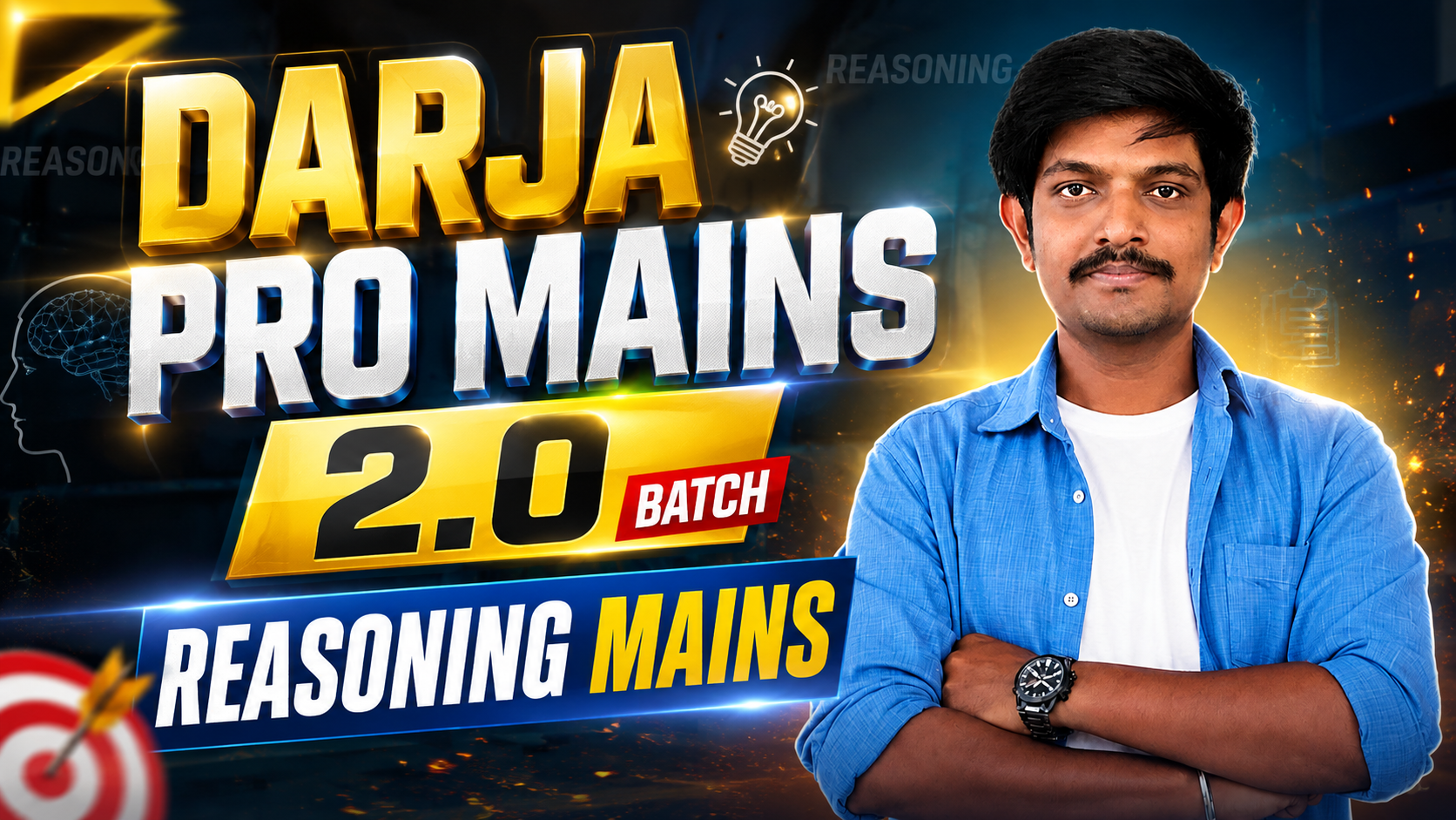 Darja Pro 2.O (Special Reasoning) Mains Batch  