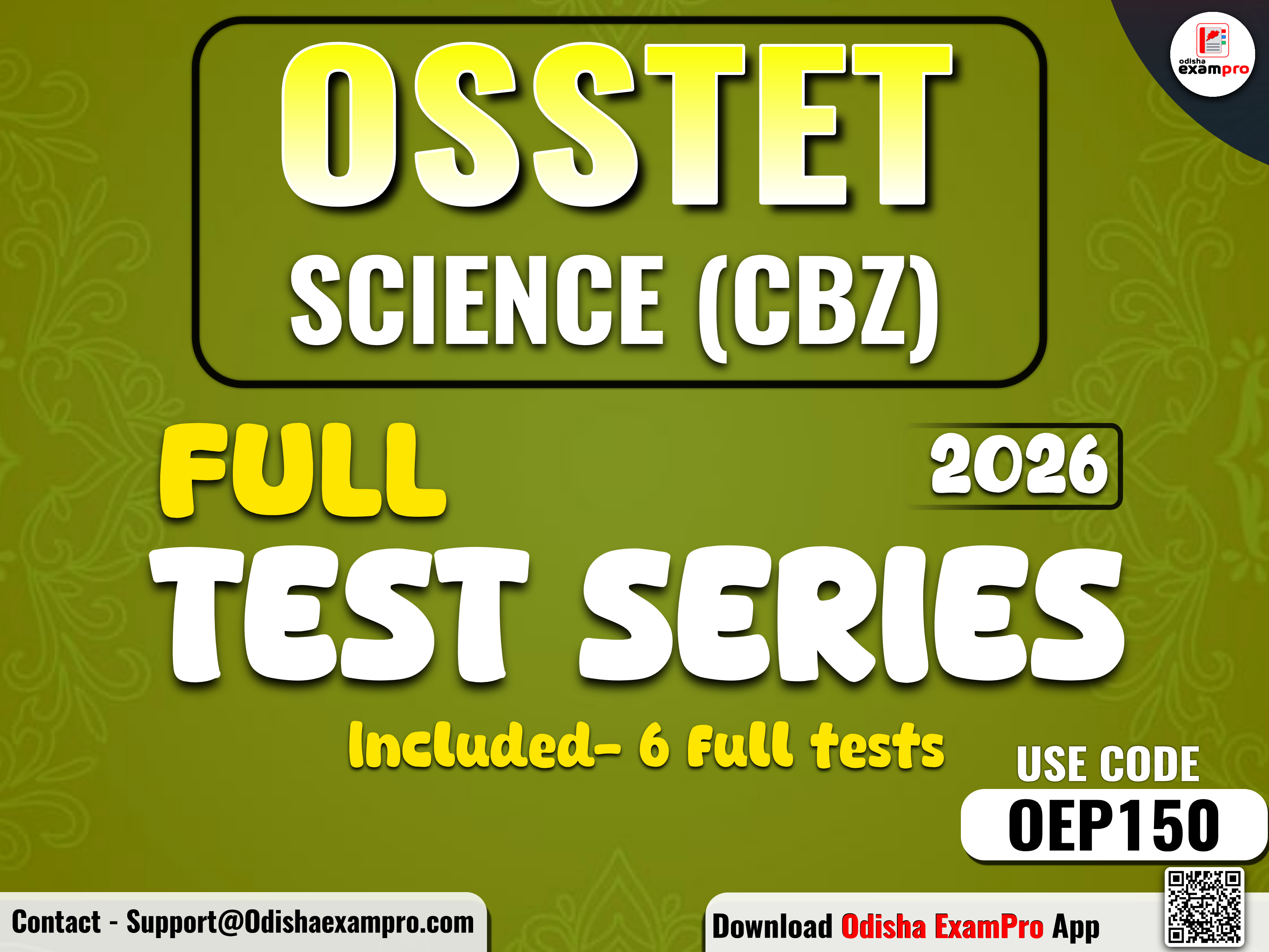 OSSTET(CBZ) FULL TEST-SERIES 