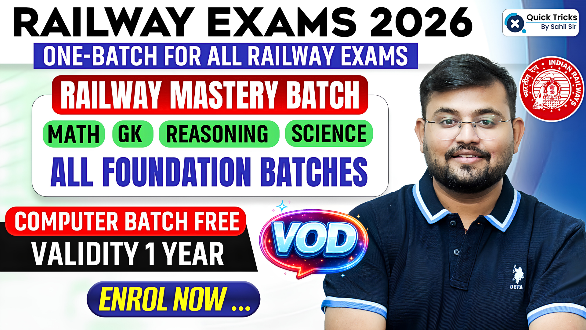 Railway Foundations Mastery Batches (RMB)