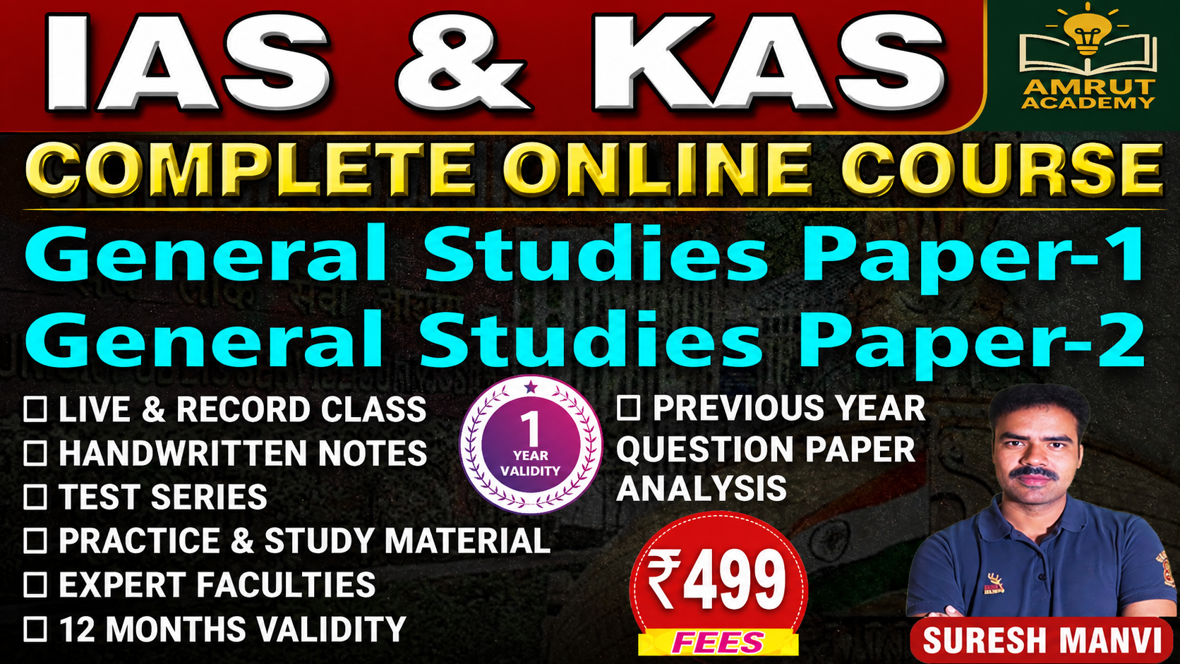 IAS & KAS Full Course