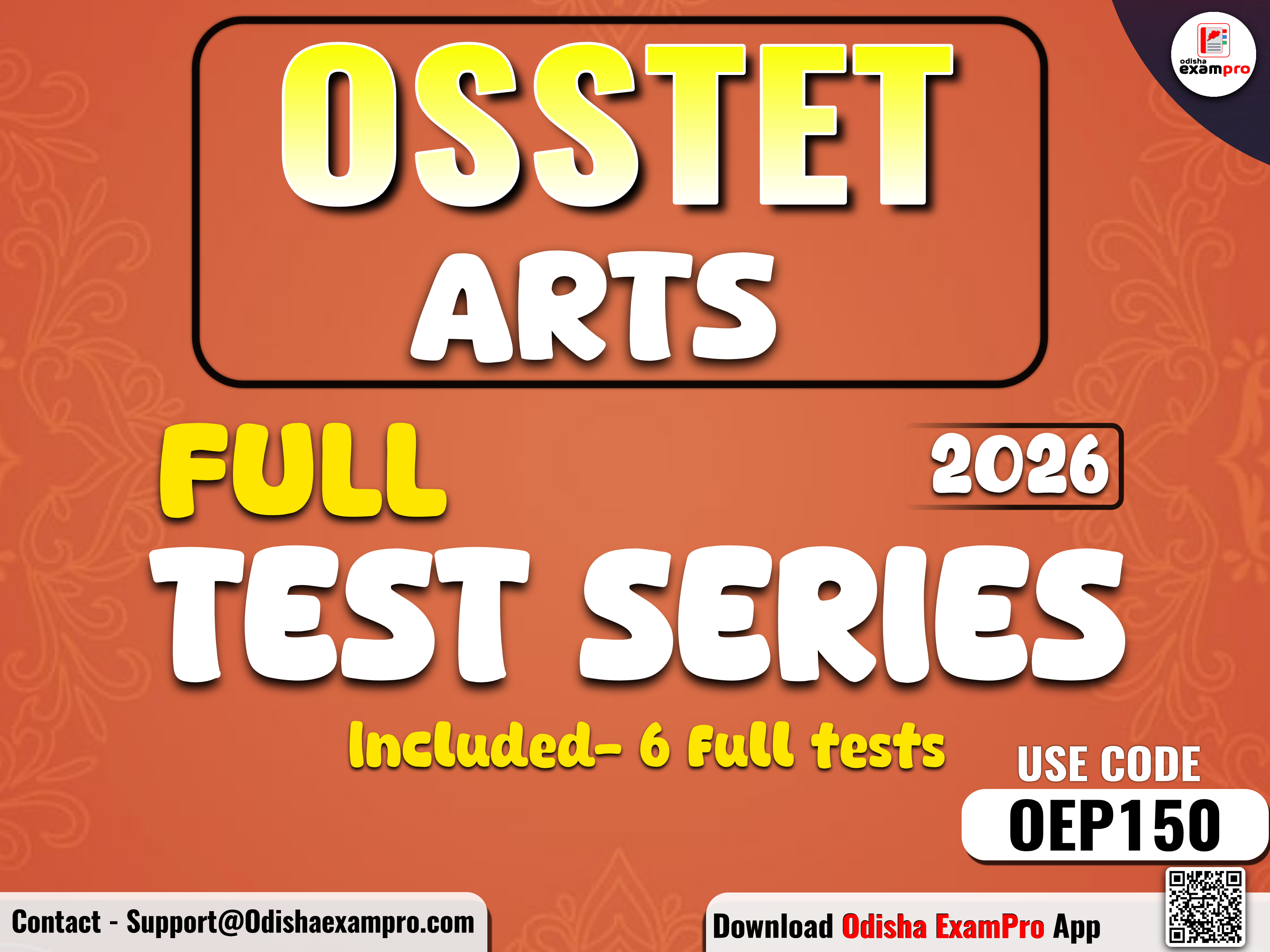 OSSTET(ARTS) FULL TEST-SERIES 