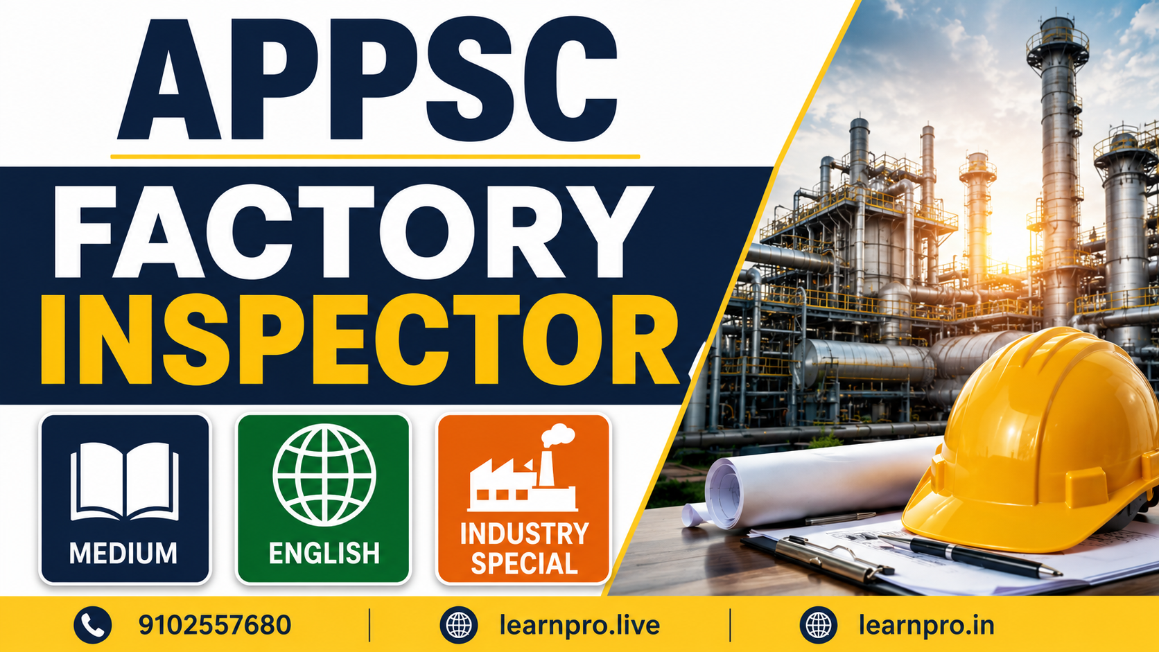 APPSC Factory Inspector Course