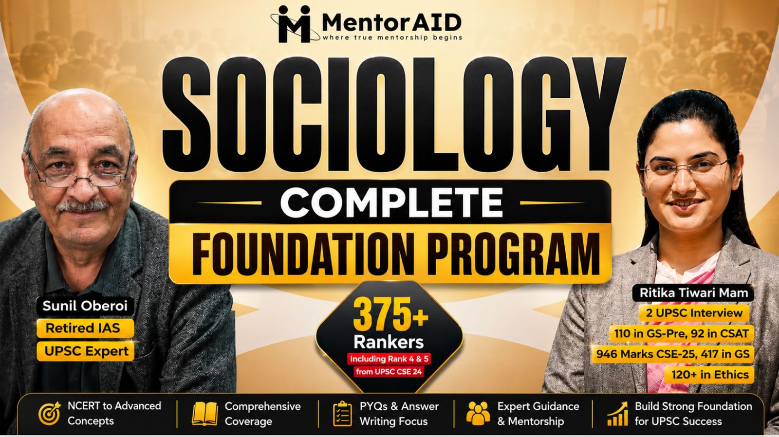 Complete Sociology Foundation Program