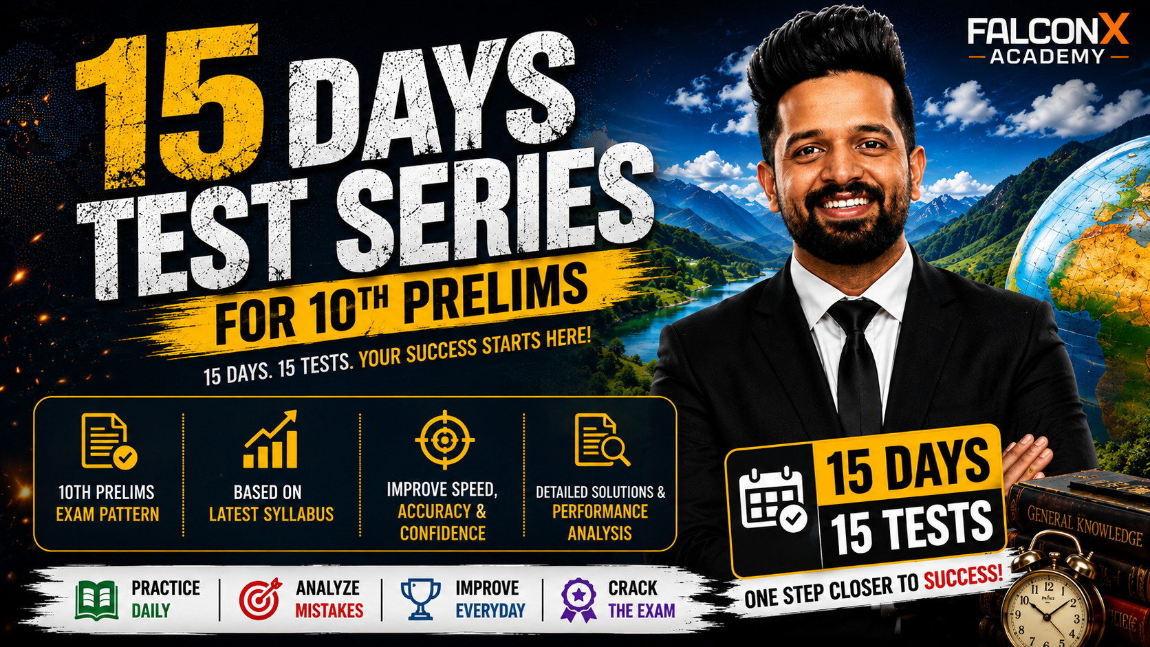 10th prelims 15 days test series