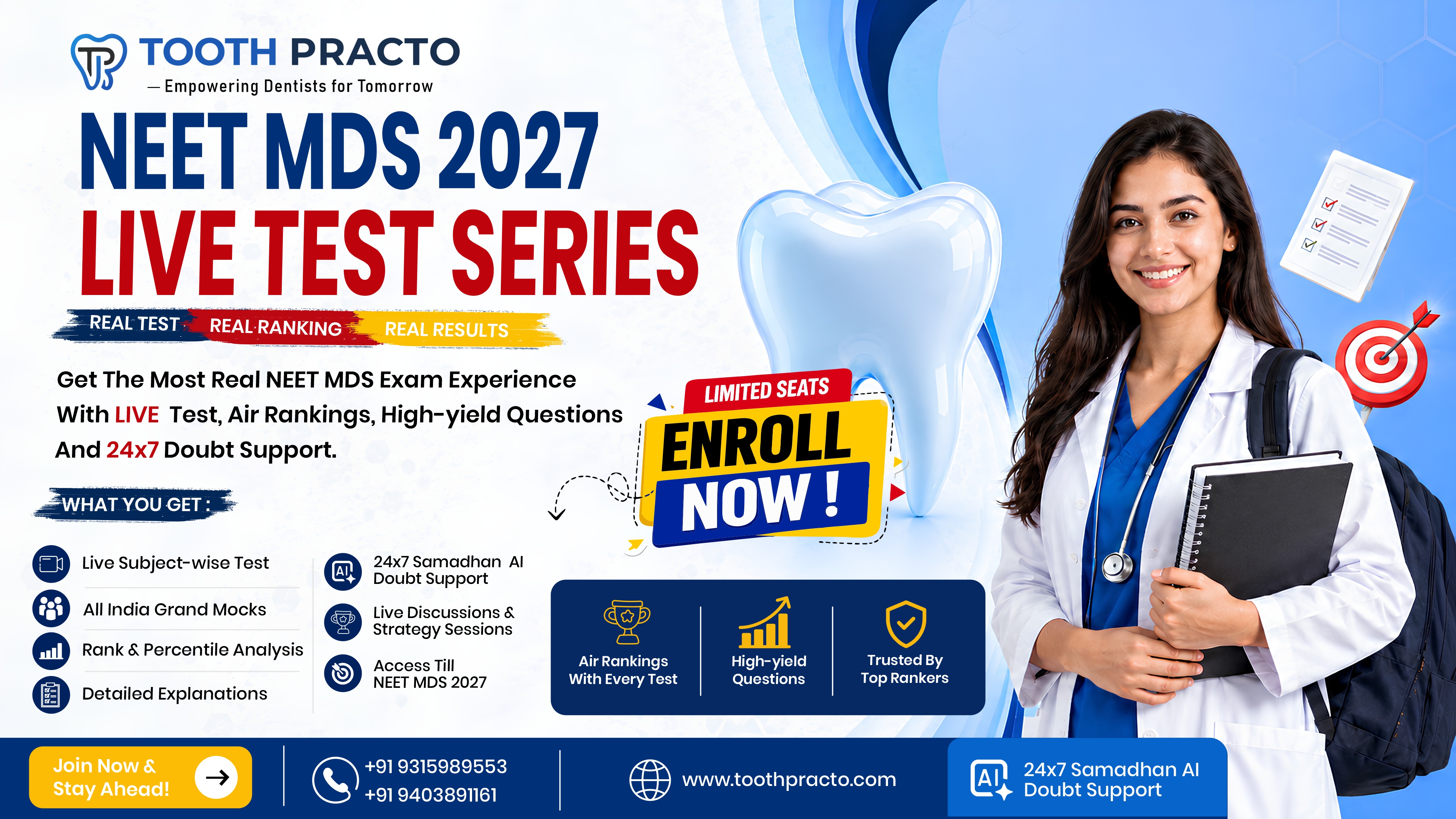 NEET MDS 2027 Live Test Series 