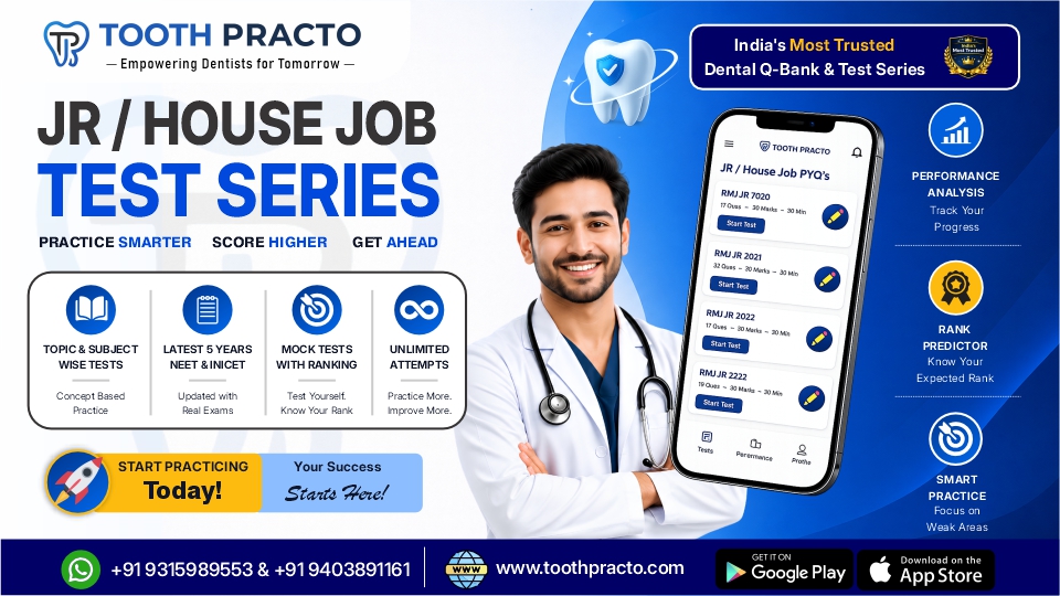 JR & HOUSE SURGEON TEST SERIES