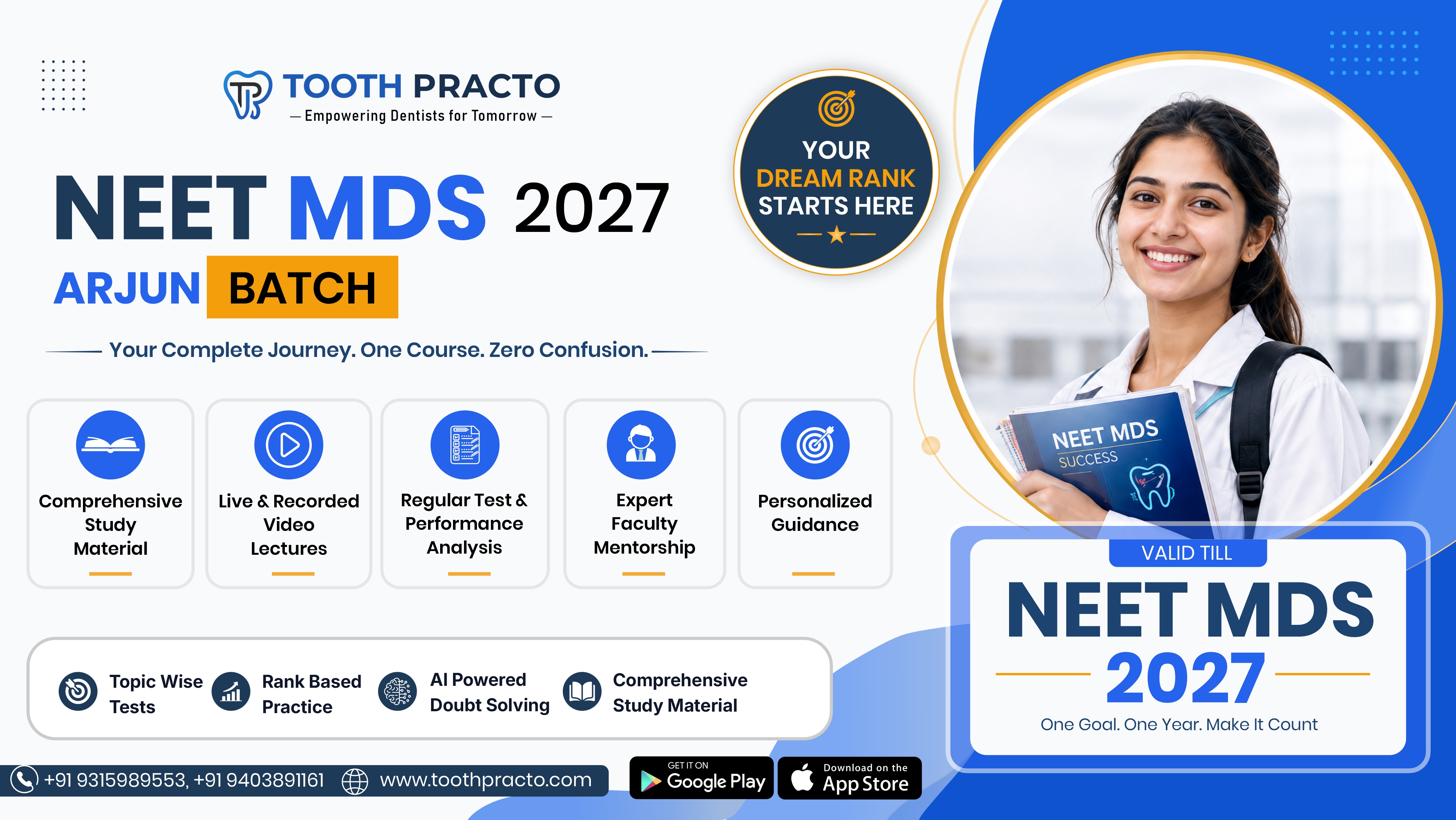 NEET MDS 2027 COURSE (ARJUN BATCH)