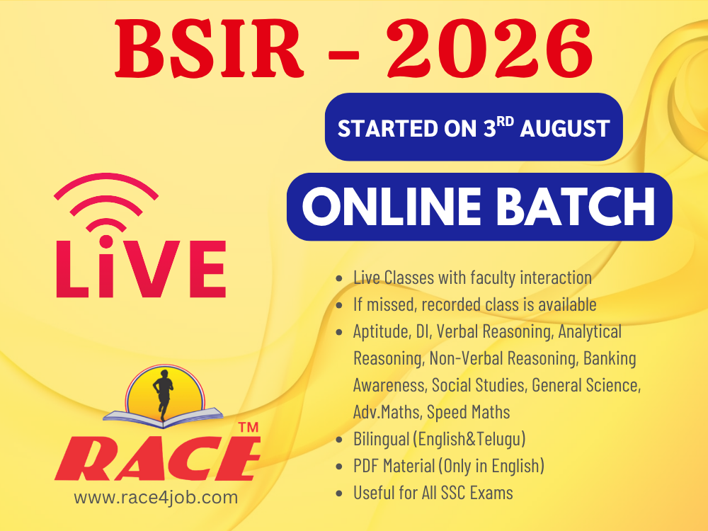 BSIR 2026 | ALL EXAMS COMBO COURSE I ONLINE LIVE BATCH