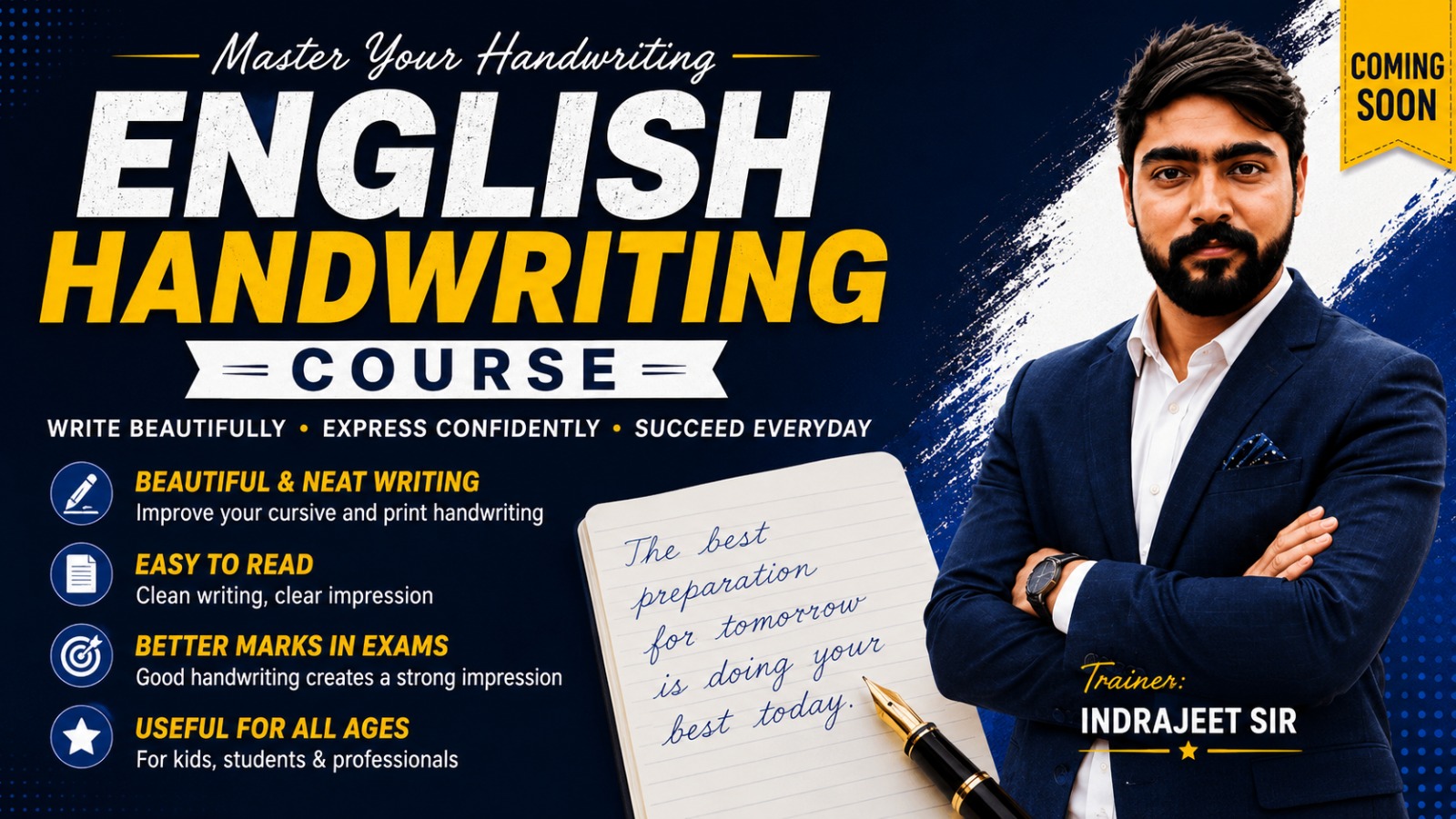 English Handwriting Course 