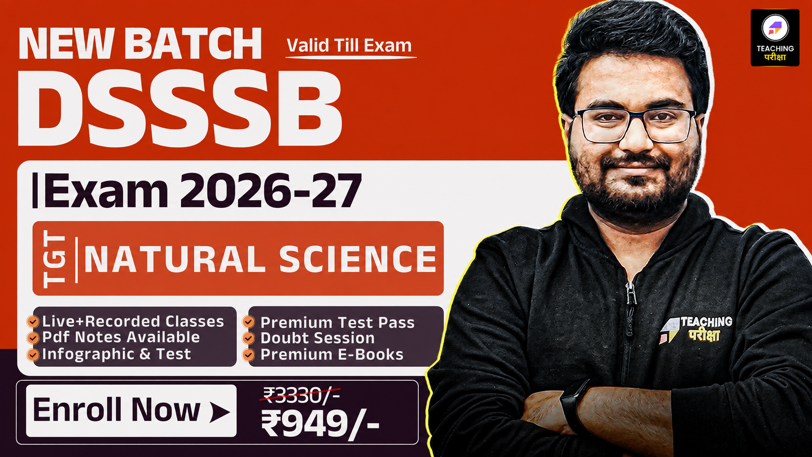 DSSSB TGT Natural Science (2026-2027)