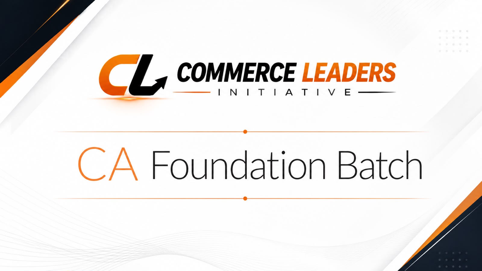 CA FOUNDATION BATCH